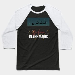 Christmas Magic Baseball T-Shirt
